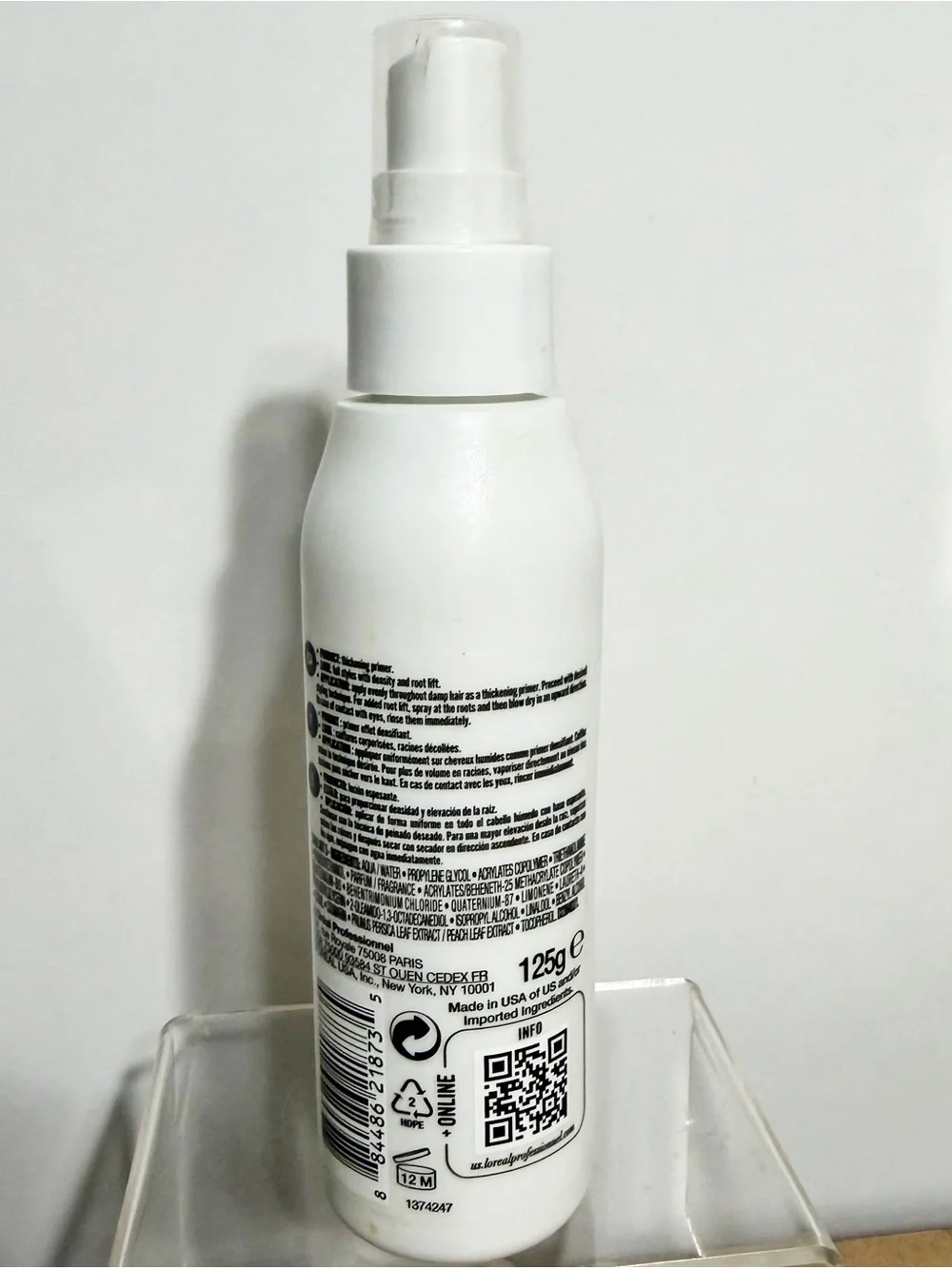 Loreal Professional Techni Art Thickening Primer Spray, Force 2, 4.2 oz